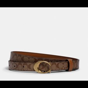 Coach Signature Belt Buckle, 18mm